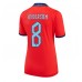 Billige England Jordan Henderson #8 Bortetrøye Dame VM 2022 Kortermet